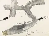 Antoni Tàpies, Creu i S, 1976, Etching and aquatint