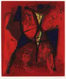 Reiter I (Cavaliere I) by Marino Marini, 1972, Etching and aquatint in colours, sold Mar 2007