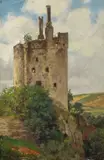 Fritz von Wille, Burgruine Hellmannstein bei Wetzlar/Lahn