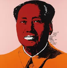 Nach - Mao by Andy Warhol, 1980, Silkscreen in colours, sold Mar 2007