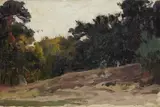 Erich Kips, 3 Arbeiten: Landschaftsstudien, 1900, Oil