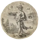 Hendrik Goltzius, Nach - 2 Bll.: Frühling. Sommer