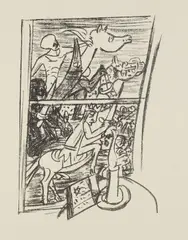 Apokalypse by Max Beckmann, 1941, Lithograph, sold Mar 2007