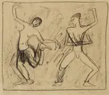 Otto Mueller, Tanzstudie