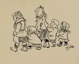 Heinrich Zille, Fünf Kinder