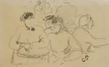 Camille Pissarro, Marktszene