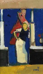 Wim Oepts, Metzger, 1956, Oil on canvas