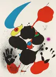 Godalla by Joan Miró, 1973, Lithograph in colours, sold Mar 2007