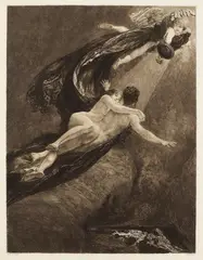 Eine Liebe - Opus X by Max Klinger, 1887, Etching, sold Mar 2007