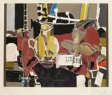Georges Braque, L'Echo, 1960, Lithograph in colours