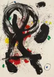 Le vendangeur (Winzer) by Joan Miró, 1964, Lithograph in colours, sold Mar 2007