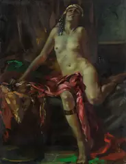Arnulf de Bouché, Saida, 1913, Oil on canvas