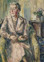 Franz Frank, Die Mutter des Künstlers, 1947, Oil on canvas