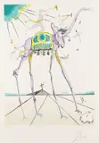 Celestial Elephant by Salvador Dalí, 1979, Lithograph in colours, sold Mar 2007