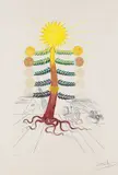 Lune by Salvador Dalí, 1968, Etching, sold Mar 2007