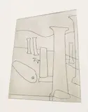 Ben Nicholson, Palaestra 1 V, 1967, Etching
