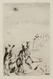 Pierre-Auguste Renoir, Sur la plage, à Berneval