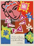 Nach - Madame de Pompadour au Pavillon de Marsan by Henri Matisse, 1951, Lithograph in colours, sold Mar 2007