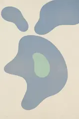 Constellation by Jean Arp, 1950, Lithografie auf RIVES (Wasserzeichen), sold Mar 2007