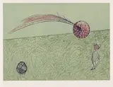 Max Ernst, Zu: Werner Spies, Max Ernst - Collagen. Inventar und Widerspruch, 1974, Lithograph in colours