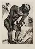 Max Pechstein, 2 Bll. aus: Willy Seidel, Yali und sein weisses Weib, 1923, Etching