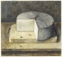 Dieter Kraemer, Sardischer Käse II, 1980, Watercolour
