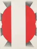 Kumi Sugai, Ohne Titel, 1965, Lithograph in colours