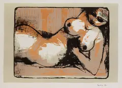 Reg Butler, Italien Girl, 1963, Lithograph in colours