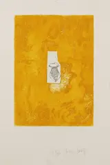 Honiggefäß by Joseph Beuys, 1982, Etching and aquatint in colours, sold Feb 2007