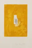 Joseph Beuys, Honiggefäß, 1982, Etching and aquatint in colours