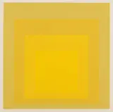 Rare Echo by Josef Albers, 1965, Silkscreen in colours, sold Feb 2007