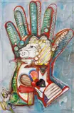 Simon Dittrich, Richard Löwenherz, 1990, Watercolour