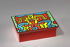 SoHo Box by Keith Haring, 1992, Multiple, sold Feb 2007