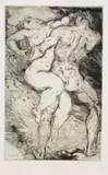 Hans Meid, Hades und Persephone, 1910, Drypoint