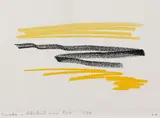 Siegward Sprotte, 2 Bll.: Abstrakte Kompositionen, 1970, Lithograph in colours
