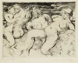 Hans Meid, Venusberg, 1910, Drypoint