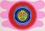 Gernot Bubenik, Blüte, 1967, Silkscreen in colours
