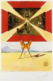 Roussillon by Salvador Dalí, 1969, Lithograph in colours, sold Dec 2006