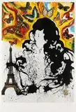 Paris by Salvador Dalí, 1969, Lithograph in colours, sold Dec 2006