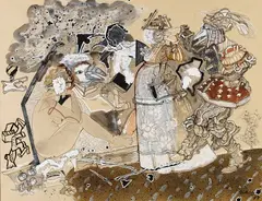 Simon Dittrich, Der Tanz, 1977, Mixed media