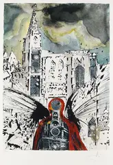 Alsace by Salvador Dalí, 1969, Lithograph in colours, sold Dec 2006