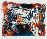 Asger Jorn, Die Geschichte vom teuren Brot, 1972, Lithograph in colours