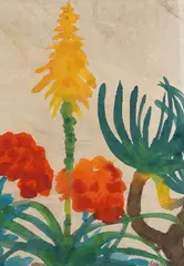 Emil Nolde, Blumen, 1930, Watercolour