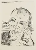 Max Beckmann, Der Jahrmarkt, 1921, Etching