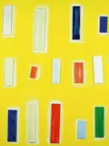Chicago Gelb by Imi Knoebel, 1999, Acrylic, sold Dec 2006