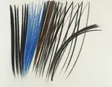 Hans Hartung, P 1958-65, 1958, Charcoal