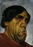 Albert Birkle, Porträt eines Schauspielers (Studienkopf 2)