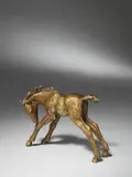Sich leckendes Fohlen by Renée Sintenis, 1928, Bronze, sold Dec 2006