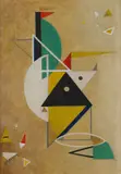 Walther Wahlstedt, Komposition, 1926, Oil