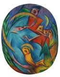 Hans Siebert von Heister, Andacht, 1919, Oil on canvas